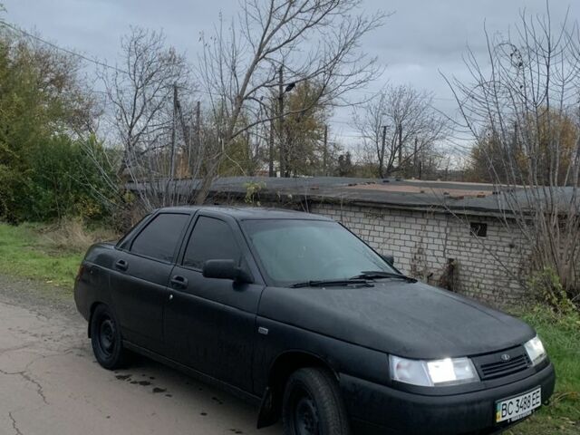 Черный ВАЗ 2110, объемом двигателя 1.6 л и пробегом 455 тыс. км за 1400 $, фото 4 на Automoto.ua