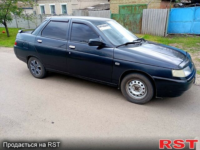 Черный ВАЗ 2110, объемом двигателя 1.6 л и пробегом 70 тыс. км за 1800 $, фото 2 на Automoto.ua