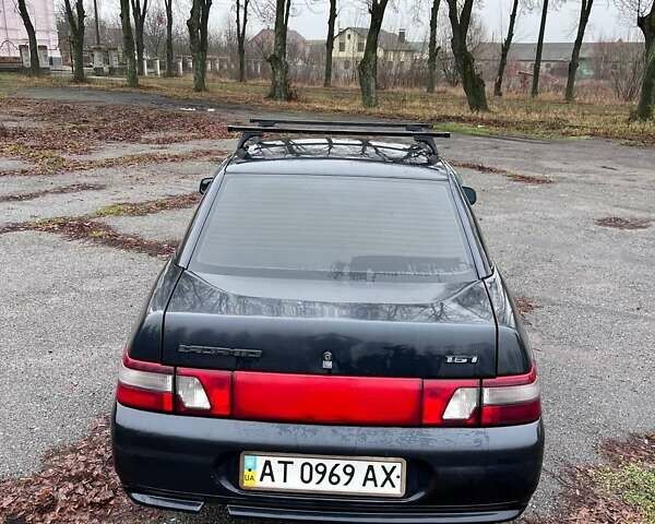 Черный ВАЗ 2110, объемом двигателя 1.6 л и пробегом 173 тыс. км за 1850 $, фото 4 на Automoto.ua