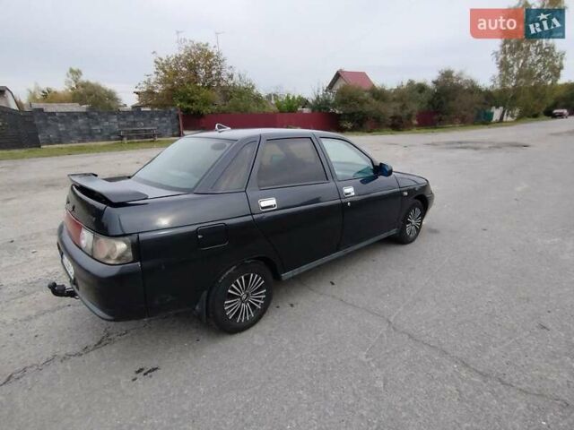 Чорний ВАЗ 2110, об'ємом двигуна 1.6 л та пробігом 250 тис. км за 1250 $, фото 1 на Automoto.ua