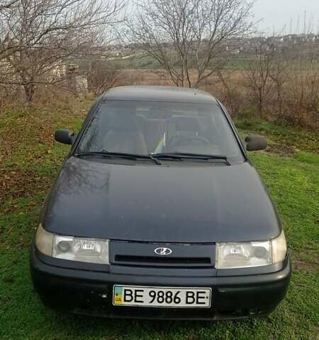 Черный ВАЗ 2110, объемом двигателя 1.6 л и пробегом 99 тыс. км за 1450 $, фото 2 на Automoto.ua