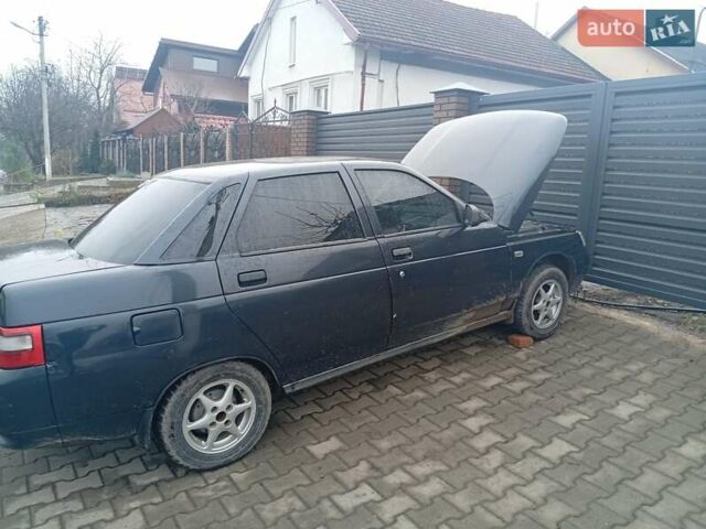 Черный ВАЗ 2110, объемом двигателя 1.6 л и пробегом 206 тыс. км за 1550 $, фото 1 на Automoto.ua