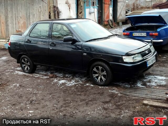 Черный ВАЗ 2110, объемом двигателя 1.6 л и пробегом 207 тыс. км за 2500 $, фото 1 на Automoto.ua