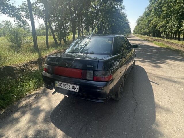 Черный ВАЗ 2110, объемом двигателя 1.6 л и пробегом 200 тыс. км за 1300 $, фото 1 на Automoto.ua