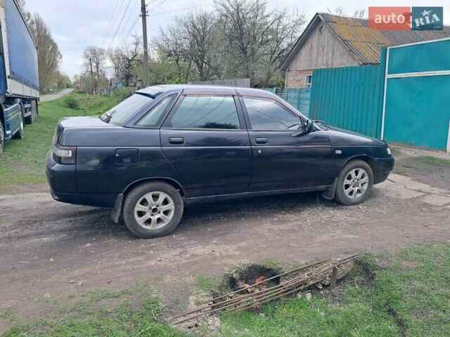 Черный ВАЗ 2110, объемом двигателя 1.6 л и пробегом 295 тыс. км за 2700 $, фото 4 на Automoto.ua