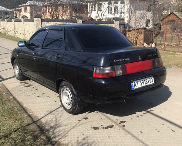 Черный ВАЗ 2110, объемом двигателя 1.6 л и пробегом 207 тыс. км за 1250 $, фото 4 на Automoto.ua