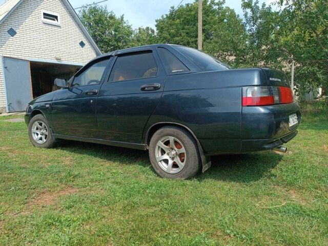 Черный ВАЗ 2110, объемом двигателя 1.6 л и пробегом 211 тыс. км за 2400 $, фото 3 на Automoto.ua