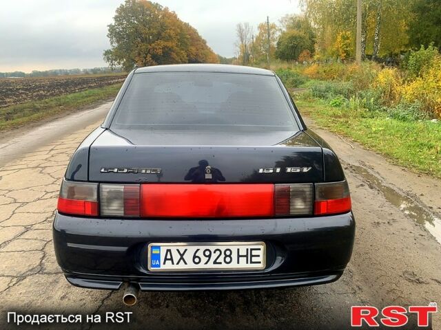 Черный ВАЗ 2110, объемом двигателя 1.6 л и пробегом 235 тыс. км за 2200 $, фото 3 на Automoto.ua
