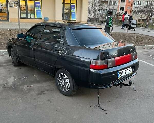Черный ВАЗ 2110, объемом двигателя 1.6 л и пробегом 270 тыс. км за 2300 $, фото 8 на Automoto.ua