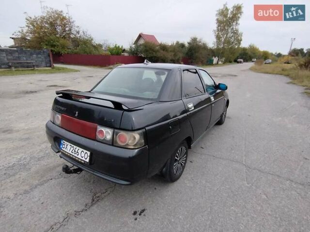 Чорний ВАЗ 2110, об'ємом двигуна 1.6 л та пробігом 250 тис. км за 1250 $, фото 3 на Automoto.ua