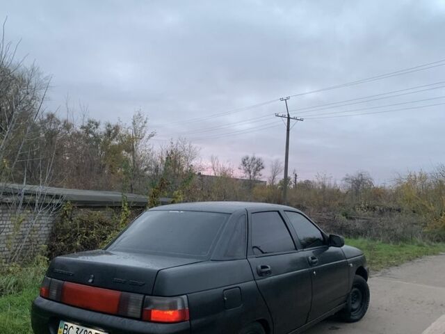 Черный ВАЗ 2110, объемом двигателя 1.6 л и пробегом 455 тыс. км за 1400 $, фото 2 на Automoto.ua