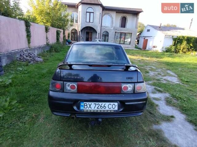 Чорний ВАЗ 2110, об'ємом двигуна 1.6 л та пробігом 240 тис. км за 1350 $, фото 2 на Automoto.ua