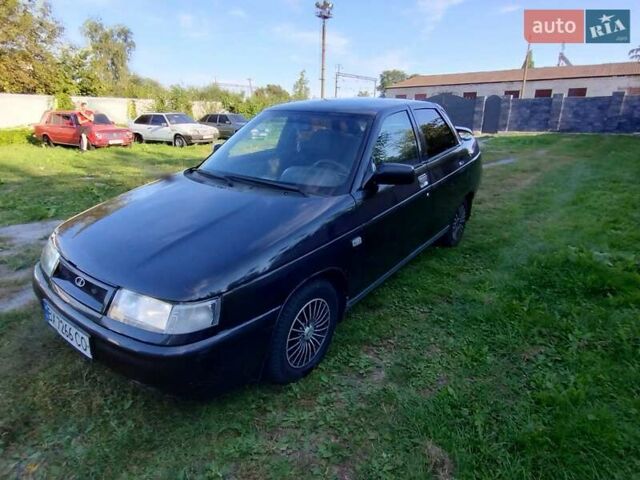 Чорний ВАЗ 2110, об'ємом двигуна 1.6 л та пробігом 240 тис. км за 1350 $, фото 4 на Automoto.ua