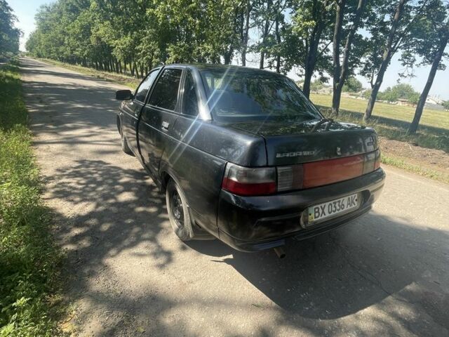 Черный ВАЗ 2110, объемом двигателя 1.6 л и пробегом 200 тыс. км за 1300 $, фото 3 на Automoto.ua