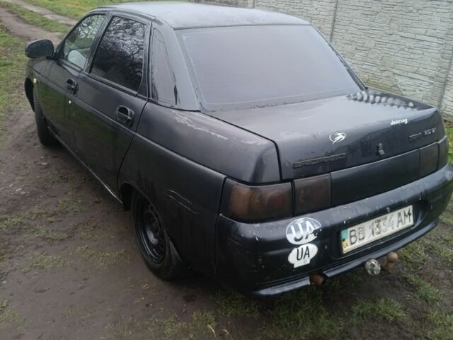Черный ВАЗ 2110, объемом двигателя 2 л и пробегом 409 тыс. км за 679 $, фото 3 на Automoto.ua