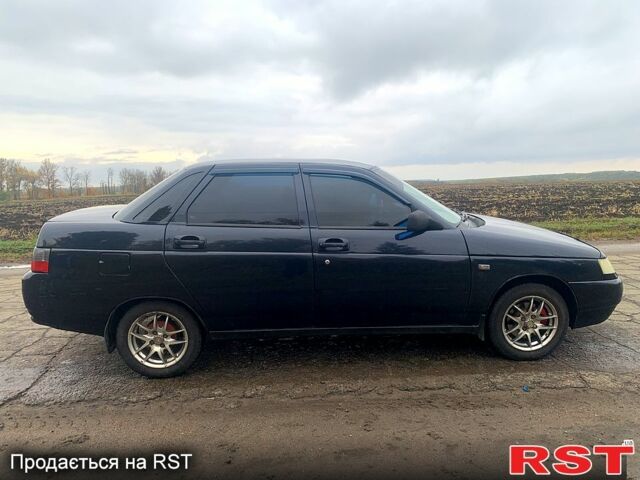 Черный ВАЗ 2110, объемом двигателя 1.6 л и пробегом 235 тыс. км за 2200 $, фото 4 на Automoto.ua