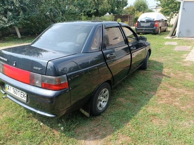 Черный ВАЗ 2110, объемом двигателя 1.6 л и пробегом 211 тыс. км за 2400 $, фото 4 на Automoto.ua