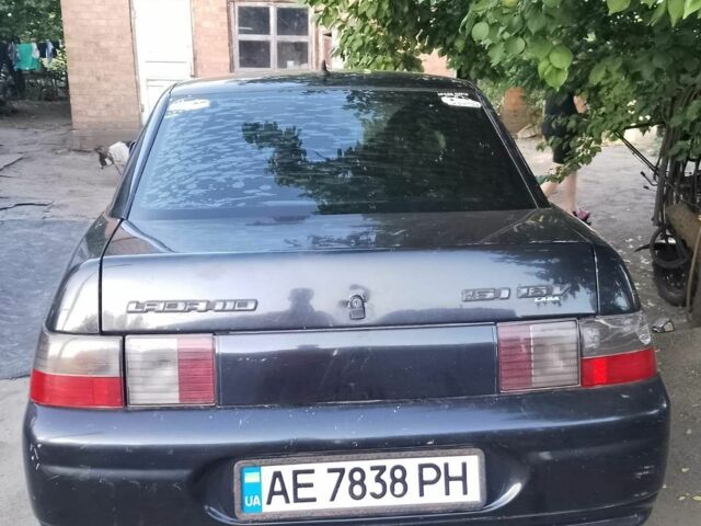 Черный ВАЗ 2110, объемом двигателя 1.6 л и пробегом 411 тыс. км за 1600 $, фото 7 на Automoto.ua