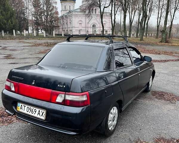 Черный ВАЗ 2110, объемом двигателя 1.6 л и пробегом 173 тыс. км за 1850 $, фото 3 на Automoto.ua