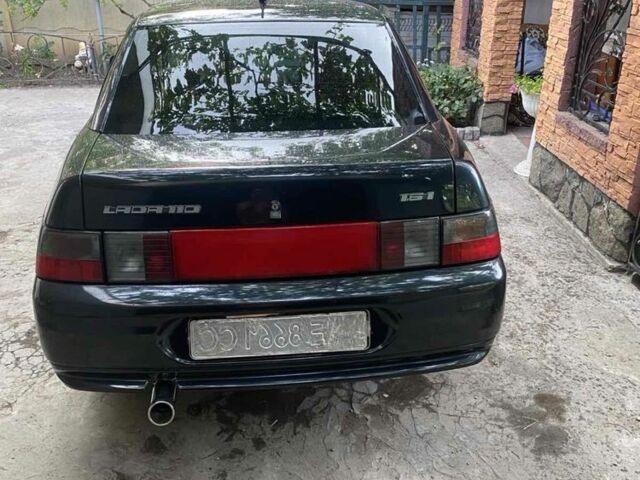 Черный ВАЗ 2110, объемом двигателя 1.6 л и пробегом 95 тыс. км за 2300 $, фото 2 на Automoto.ua