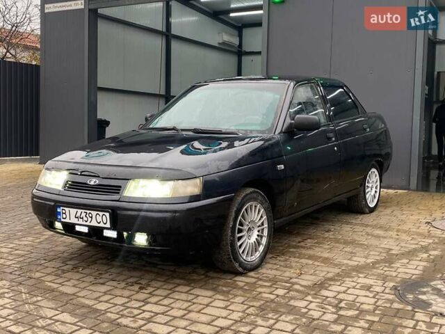 Чорний ВАЗ 2110, об'ємом двигуна 1.6 л та пробігом 250 тис. км за 1350 $, фото 2 на Automoto.ua