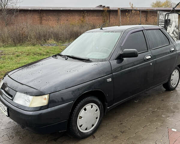 Черный ВАЗ 2110, объемом двигателя 1.6 л и пробегом 213 тыс. км за 2200 $, фото 2 на Automoto.ua