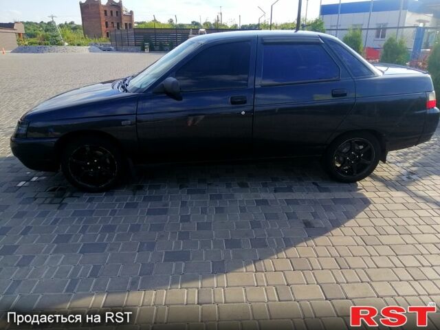 Черный ВАЗ 2110, объемом двигателя 16 л и пробегом 312 тыс. км за 1900 $, фото 3 на Automoto.ua