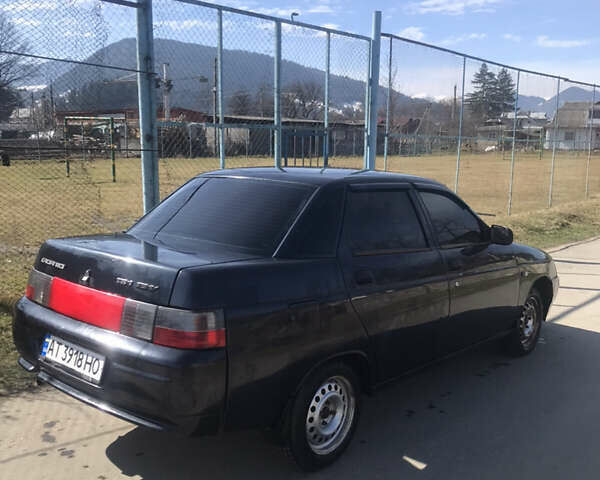 Черный ВАЗ 2110, объемом двигателя 1.6 л и пробегом 207 тыс. км за 1250 $, фото 3 на Automoto.ua