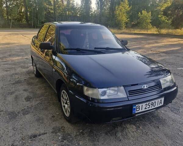 Черный ВАЗ 2110, объемом двигателя 1.6 л и пробегом 250 тыс. км за 2000 $, фото 3 на Automoto.ua