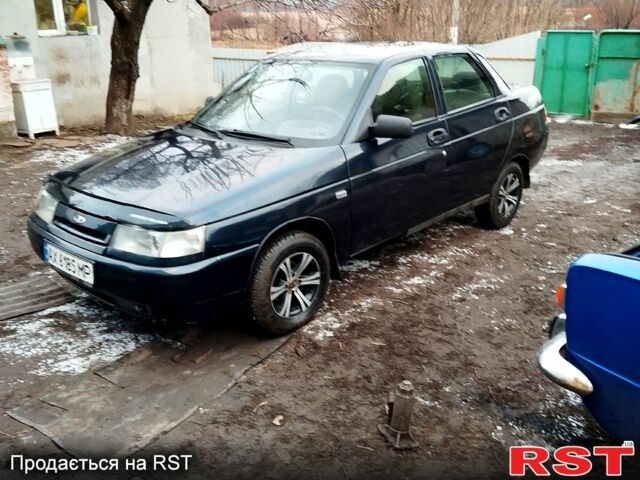 Черный ВАЗ 2110, объемом двигателя 1.6 л и пробегом 207 тыс. км за 2500 $, фото 2 на Automoto.ua