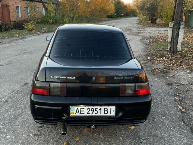 Черный ВАЗ 2110, объемом двигателя 1.6 л и пробегом 185 тыс. км за 1100 $, фото 3 на Automoto.ua