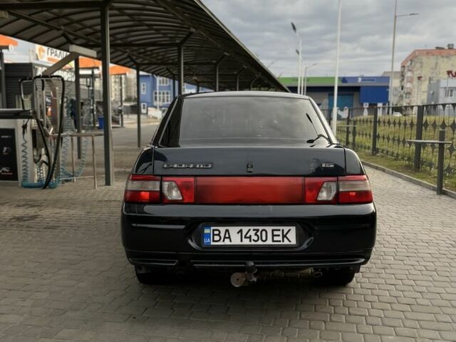 Чорний ВАЗ 2110, об'ємом двигуна 1.6 л та пробігом 222 тис. км за 1900 $, фото 4 на Automoto.ua