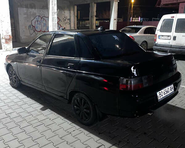 Чорний ВАЗ 2110, об'ємом двигуна 1.6 л та пробігом 250 тис. км за 1600 $, фото 1 на Automoto.ua