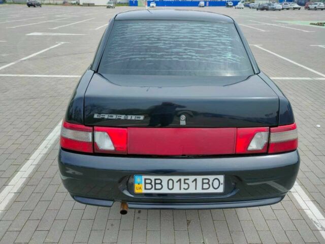 Черный ВАЗ 2110, объемом двигателя 1.6 л и пробегом 90 тыс. км за 1850 $, фото 2 на Automoto.ua