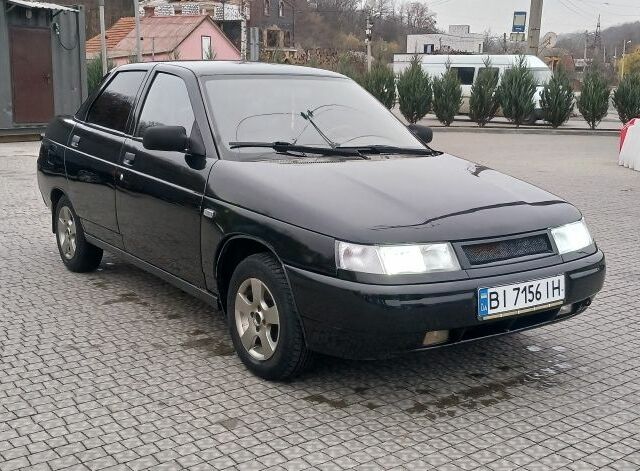 Чорний ВАЗ 2110, об'ємом двигуна 1.6 л та пробігом 150 тис. км за 1350 $, фото 22 на Automoto.ua