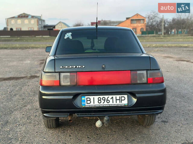 Черный ВАЗ 2110, объемом двигателя 1.6 л и пробегом 115 тыс. км за 2700 $, фото 5 на Automoto.ua