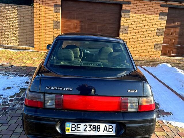 Чорний ВАЗ 2110, об'ємом двигуна 1.6 л та пробігом 120 тис. км за 2700 $, фото 7 на Automoto.ua
