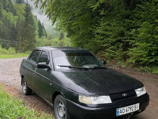 Черный ВАЗ 2110, объемом двигателя 1.6 л и пробегом 122 тыс. км за 1100 $, фото 1 на Automoto.ua