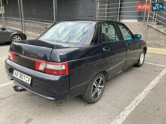 Чорний ВАЗ 2110, об'ємом двигуна 1.6 л та пробігом 180 тис. км за 2000 $, фото 4 на Automoto.ua