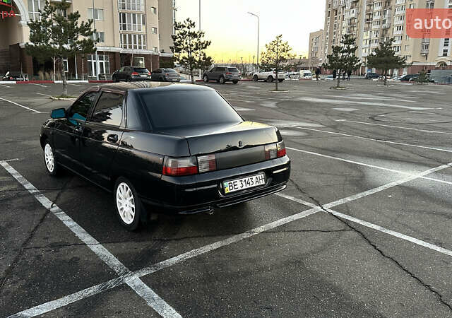 Чорний ВАЗ 2110, об'ємом двигуна 1.6 л та пробігом 160 тис. км за 3500 $, фото 4 на Automoto.ua