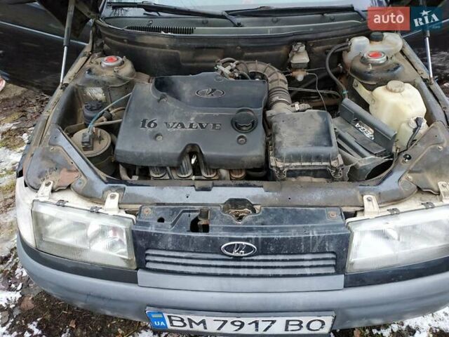 Чорний ВАЗ 2110, об'ємом двигуна 1.6 л та пробігом 243 тис. км за 1550 $, фото 10 на Automoto.ua