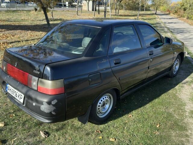 Черный ВАЗ 2110, объемом двигателя 1.6 л и пробегом 170 тыс. км за 1600 $, фото 9 на Automoto.ua