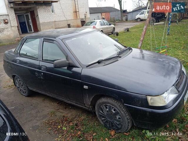 Черный ВАЗ 2110, объемом двигателя 1.6 л и пробегом 220 тыс. км за 1600 $, фото 12 на Automoto.ua