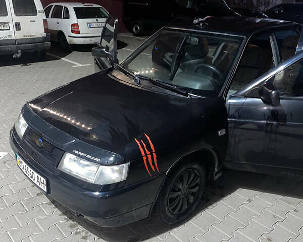 Чорний ВАЗ 2110, об'ємом двигуна 1.6 л та пробігом 250 тис. км за 1600 $, фото 3 на Automoto.ua