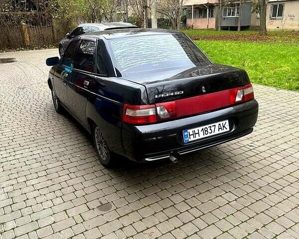 Черный ВАЗ 2110, объемом двигателя 1.6 л и пробегом 90 тыс. км за 2200 $, фото 4 на Automoto.ua