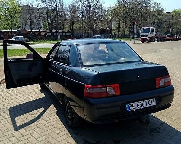 Чорний ВАЗ 2110, об'ємом двигуна 1.6 л та пробігом 253 тис. км за 2499 $, фото 8 на Automoto.ua