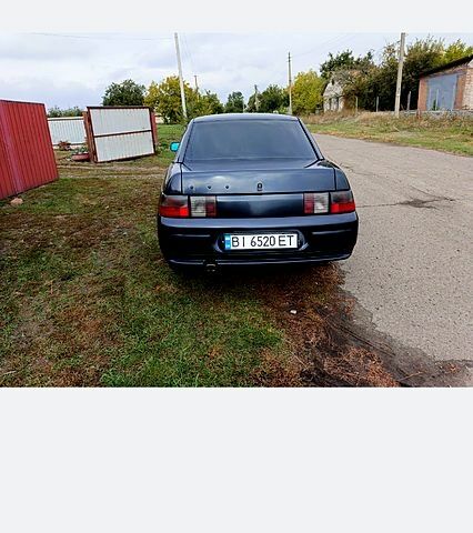 Чорний ВАЗ 2110, об'ємом двигуна 1.6 л та пробігом 243 тис. км за 1900 $, фото 1 на Automoto.ua