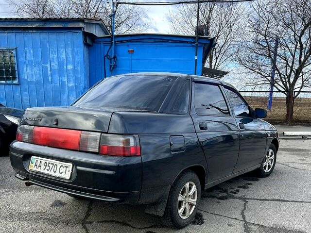 Черный ВАЗ 2110, объемом двигателя 16 л и пробегом 190 тыс. км за 1999 $, фото 2 на Automoto.ua