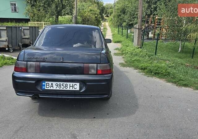 Чорний ВАЗ 2110, об'ємом двигуна 1.6 л та пробігом 348 тис. км за 2000 $, фото 4 на Automoto.ua