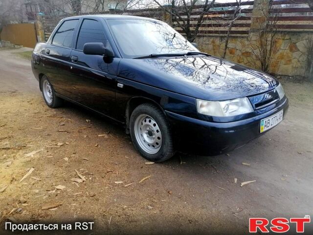Черный ВАЗ 2110, объемом двигателя 16 л и пробегом 186 тыс. км за 2650 $, фото 2 на Automoto.ua